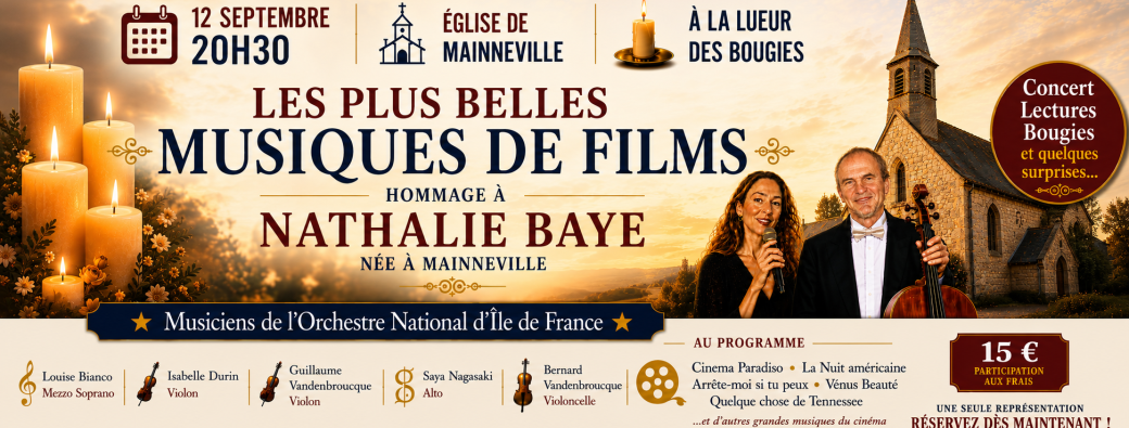 Concert & lectures hommage à Nathalie Baye