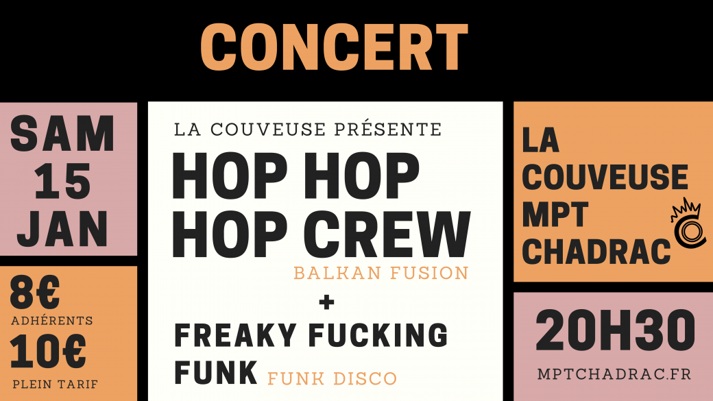 concert / HOP HOP HOP CREW + FREAKY FUCKING FUNK