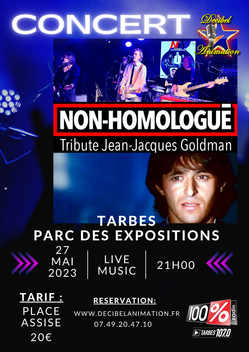 Concert Tribute Jean-Jacques Goldman 