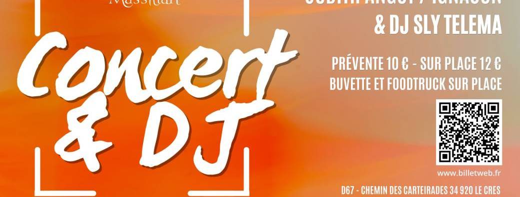 CONCERT Judith Angot, Ignaoun & DJ Sly Telema