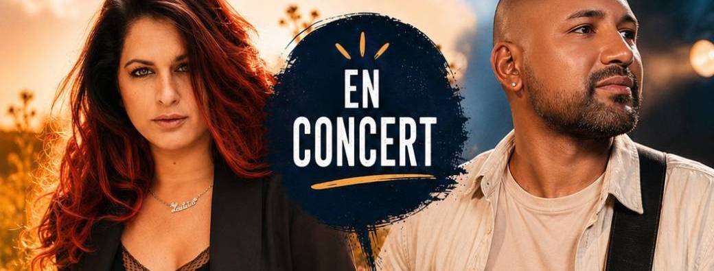 Larusso et Kay La Cour en concert