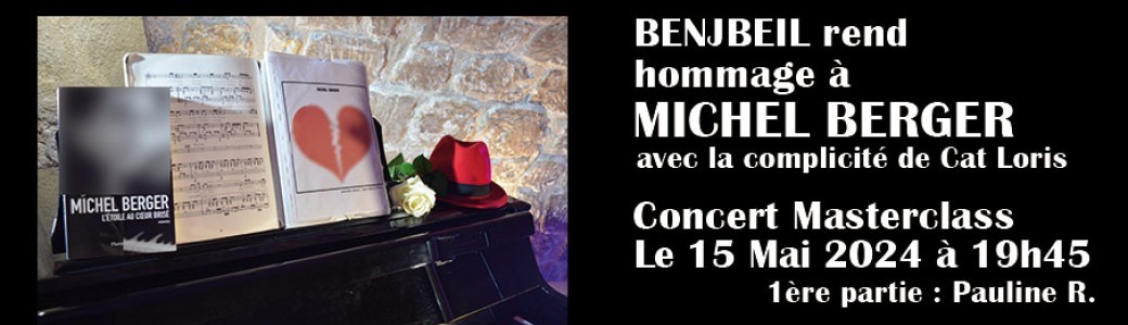 Benjbeil rend hommage à Michel Berger