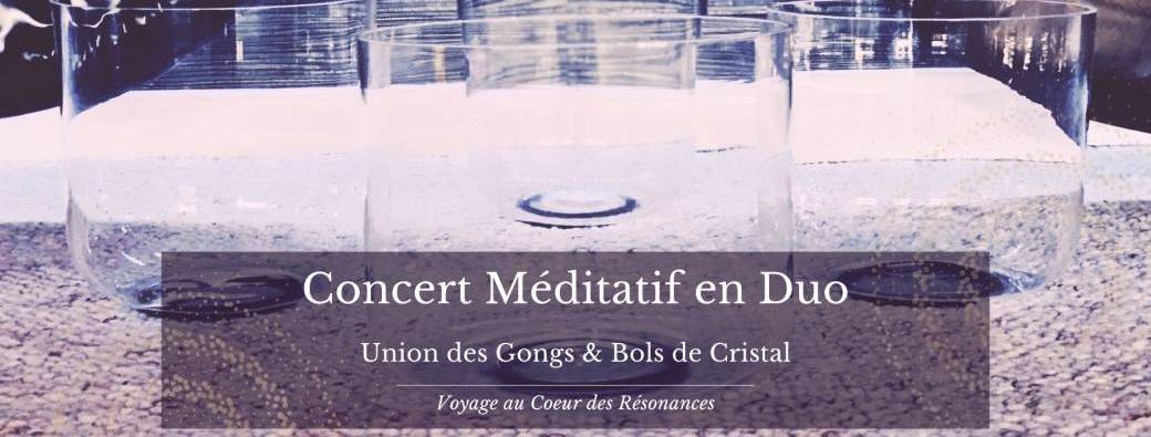 Concert Méditatif " Union Gongs et Bol de cristal "