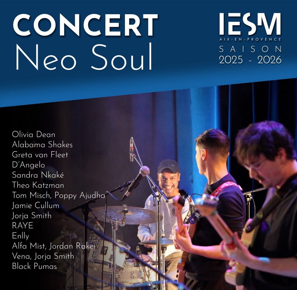 Concert Musiques Actuelles des élèves de l'IESM