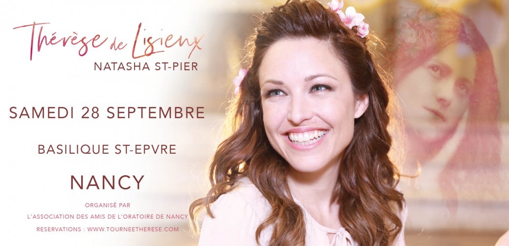 Concert Natasha St PIER chante Ste Thèrese