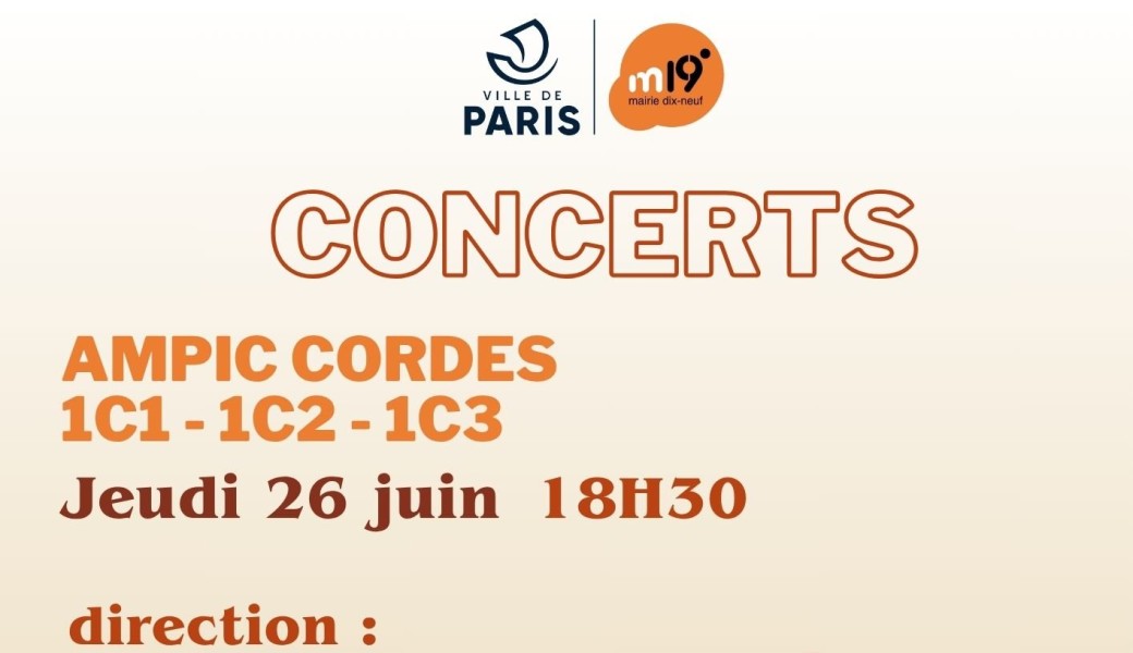 Concert Orchestre à cordes 1er cycle A