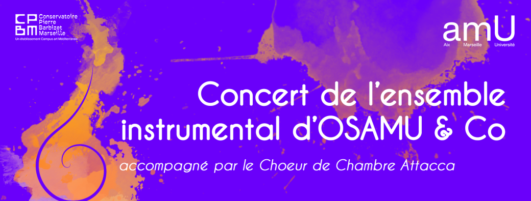 Concert OSAMU & Co et le Chœur de Chambre Attacca | Théâtre du cube