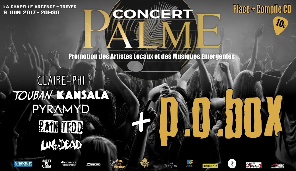Concert PALME + P.O BOX
