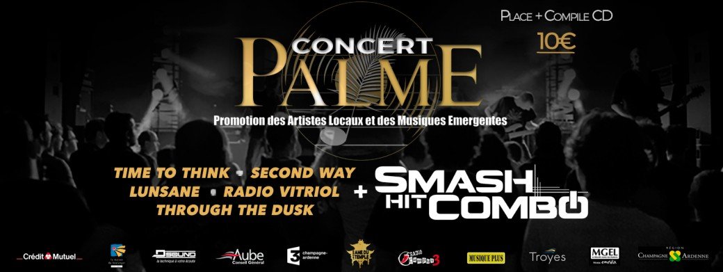 Concert PALME + SMASH HIT COMBO