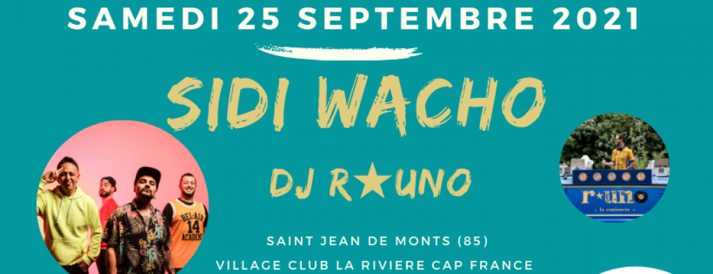 Concert Sidi Wacho - DJ R UNO