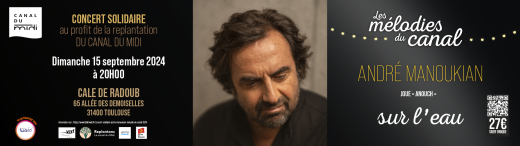 Concert sur l'eau d'André Manoukian