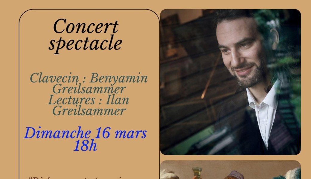 Concert Spectacle Ilan Greilsammer (clavecin)
