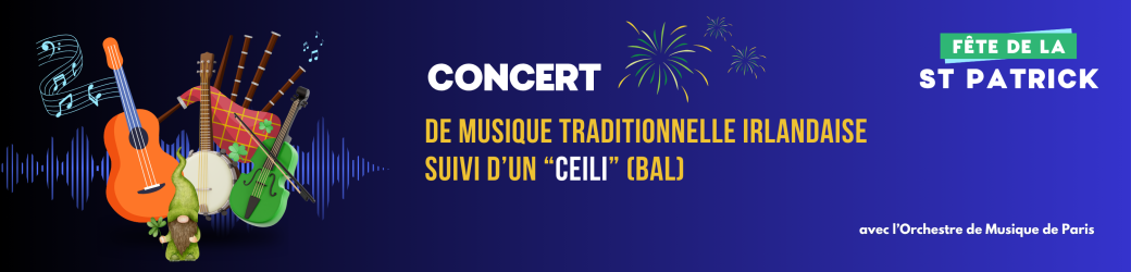 Concert suivi d'un bal de musique traditionnelle irlandaise 