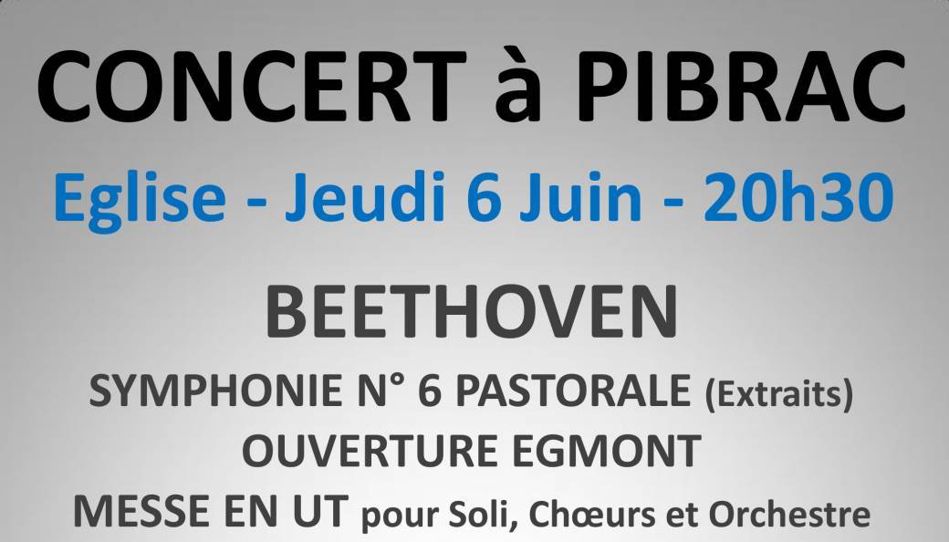 Concert symphonique Pibrac