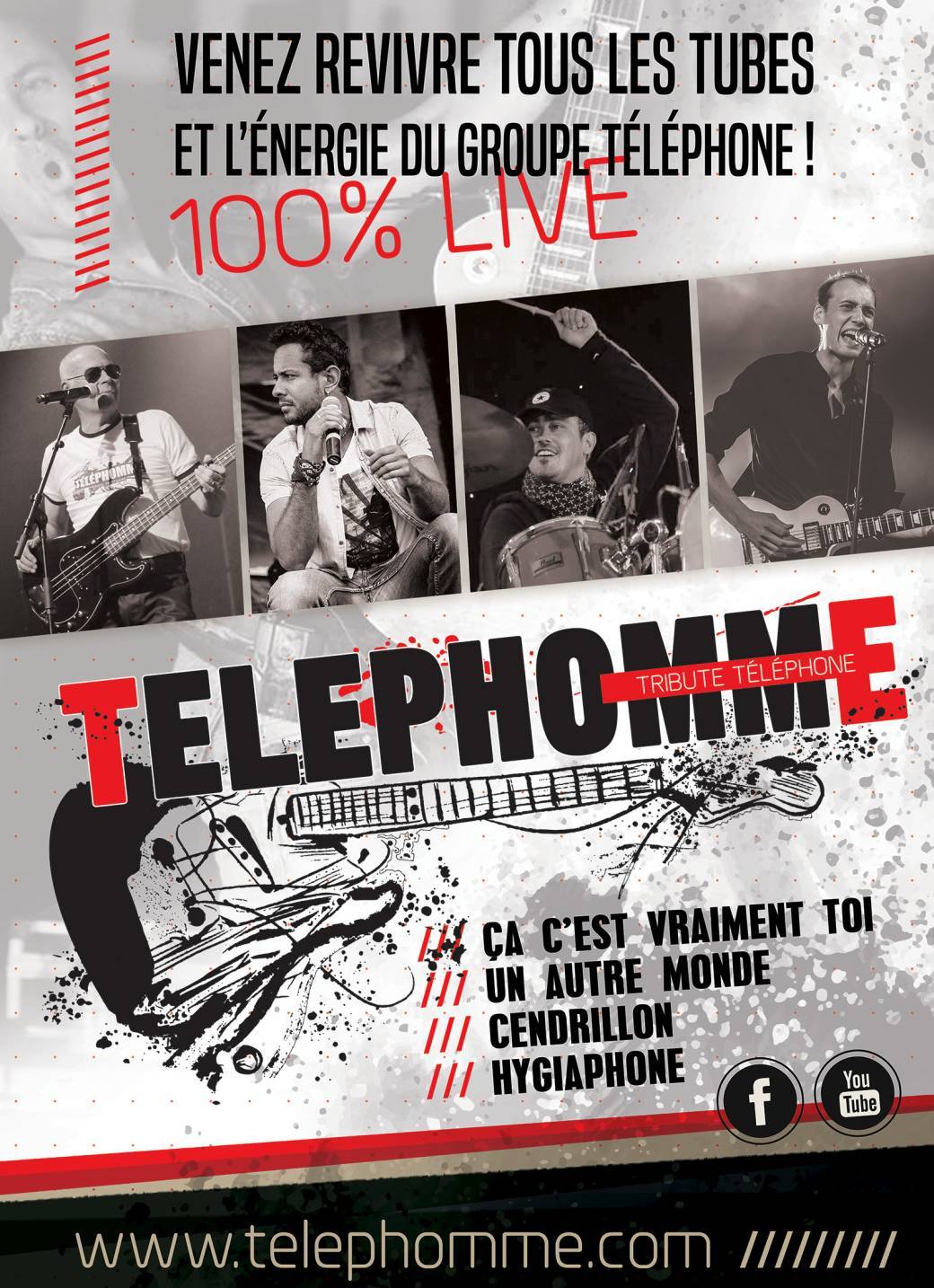 Concert TELEPHOMME Tribute Telephone