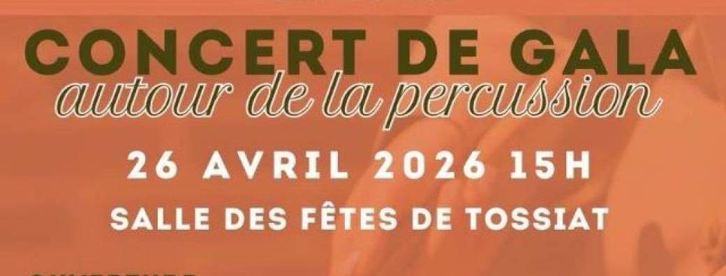 Concert de gala autour de la percussion