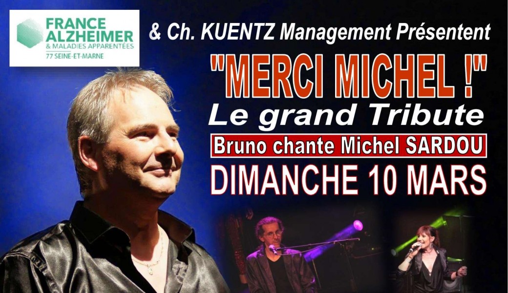 Concert Tribute Michel SARDOU "MERCI MICHEL"