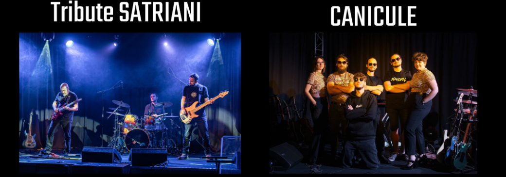 Concert tribute Satriani + Canicule en 1ère partie