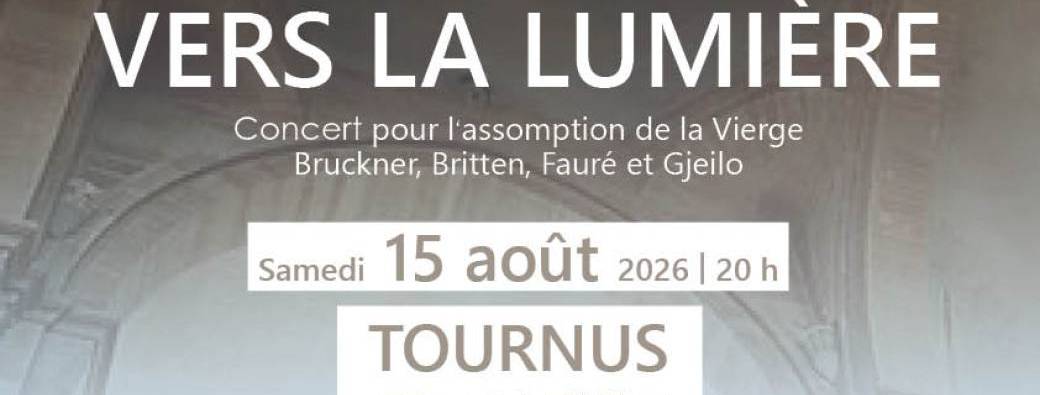 Concert "Vers la lumière" - Ensemble Vocal Résonance