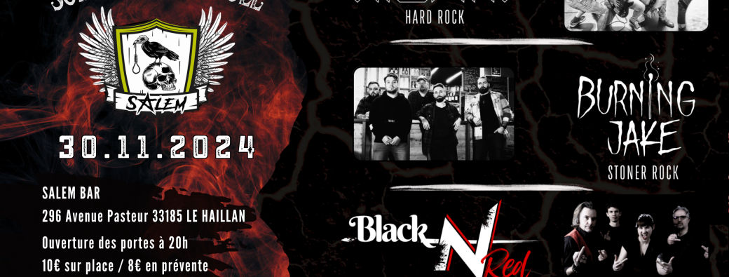 Concert WILDFIRE + BLACK'N RED + BURNING JAKE