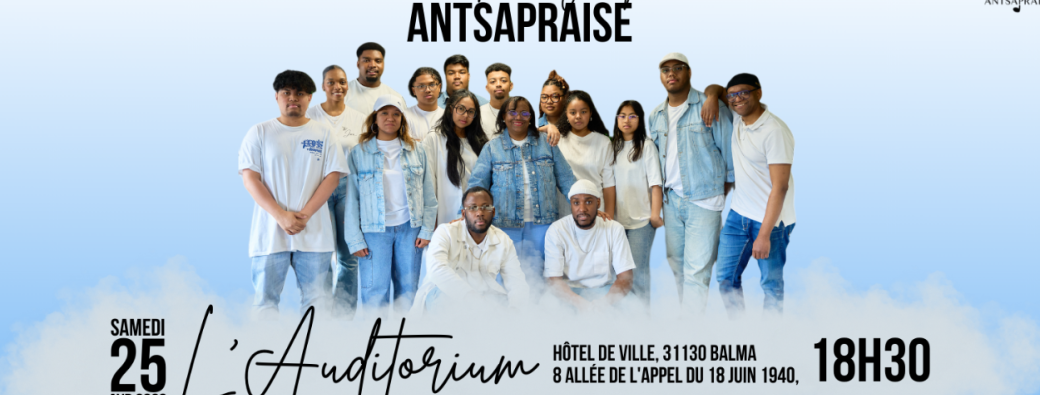 Concert AntsaPraise - Toulouse - 25 avril 2026