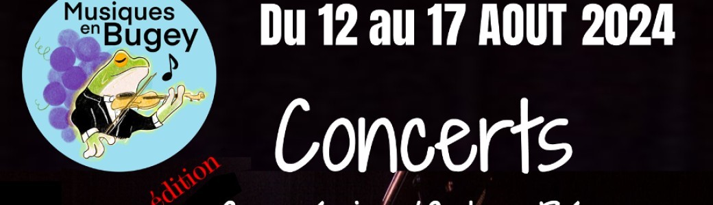Concerts Ceyzérieu et Culoz 7ème édition 2024