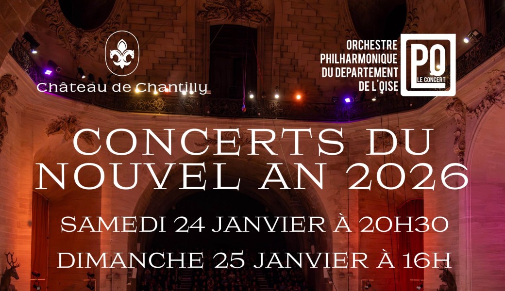 Concerts du Nouvel An Chantilly 2026