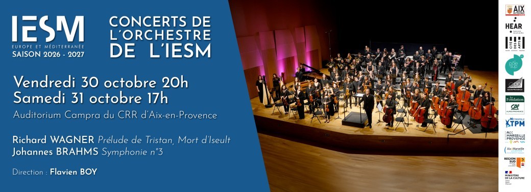Concerts Symphonique de l'Orchestre de l'IESM 2026