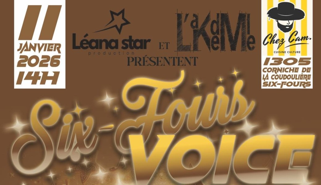 Concours de chant six-fours voice 
