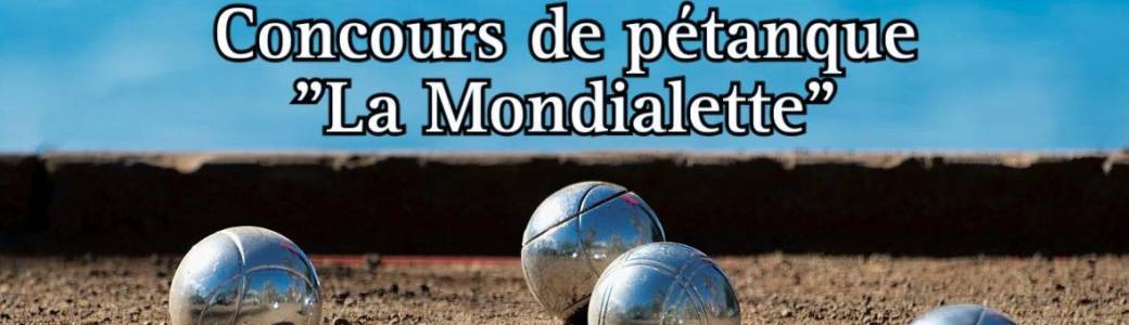 Concours de pétanque et autres jeux pour les perdants