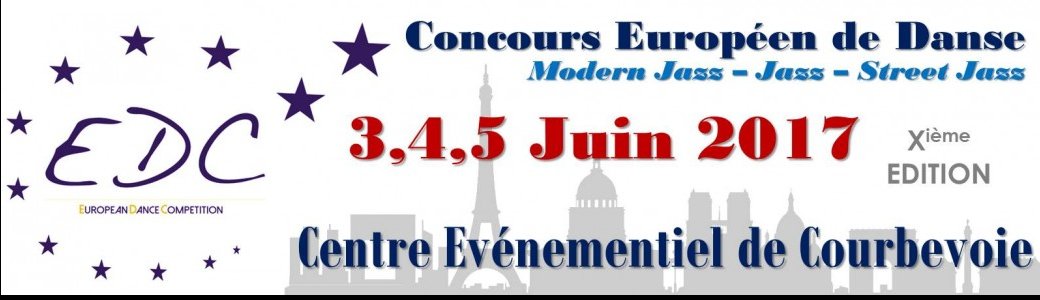 CONCOURS EUROPEEN DE DANSE 2017