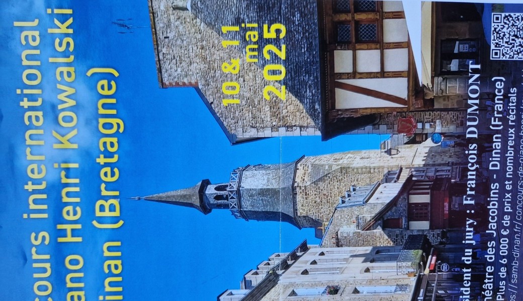 Concours international de piano Henri Kowalski Dinan -Bretagne