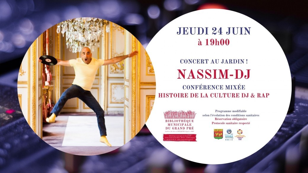Conférence mixée "Histoire de la culture DJ et Rap" avec NASSIM-DJ 