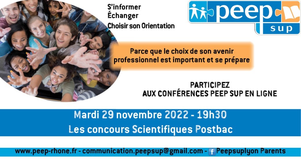 Conférence 2022 : Les concours Scientifiques Postbac