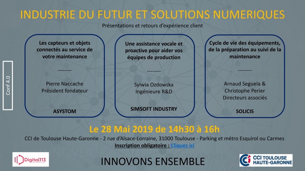 Industrie du futur et solutions numériques