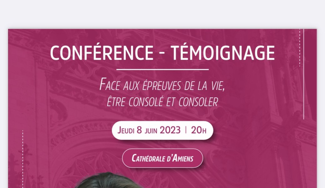 Conférence Anne Dauphine Julliand Amiens