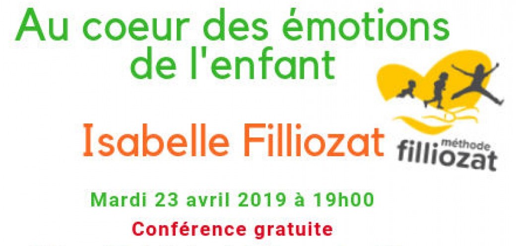Conférence Isabelle Filliozat - Au cœur des émotions de l'enfant
