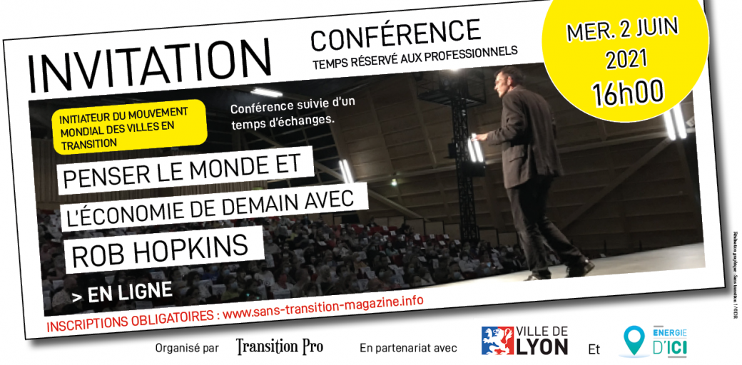 Conférence avec Rob Hopkins - Temps Pro