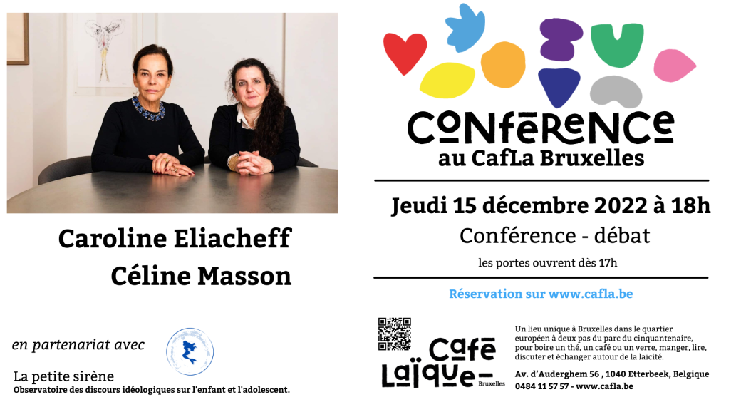 Conférence Caroline ELIACHEFF Céline MASSON