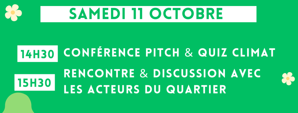 Rencontre ⎥ Climat - comment agir ? Des pistes concrètes dans mon quartier