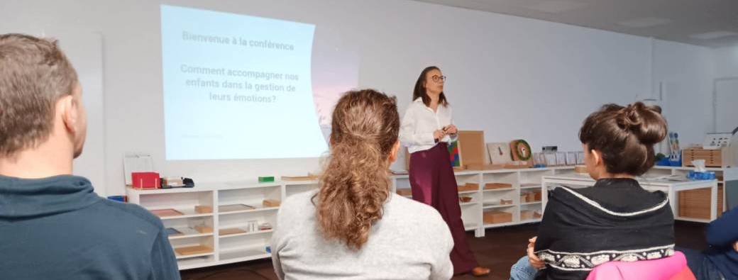 Conférence : Comment accompagner les émotions de nos enfants ? 