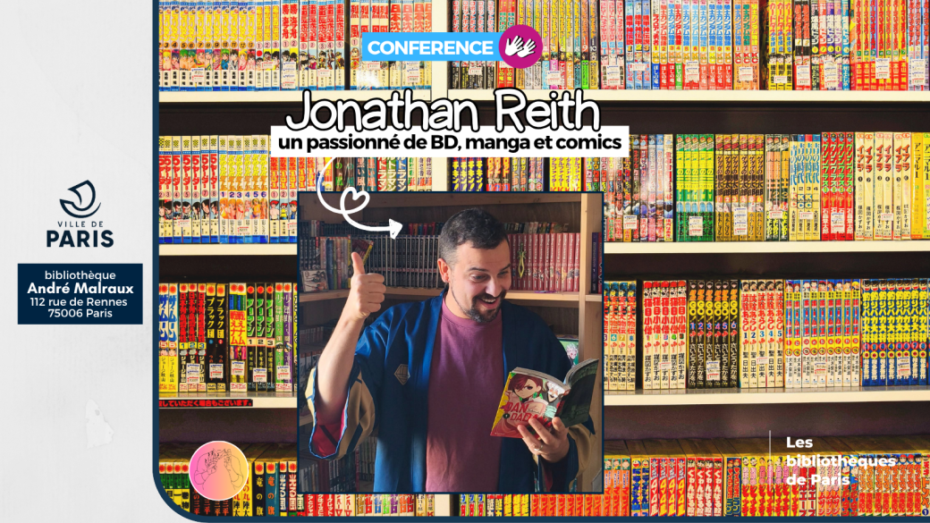 Conférence de Jonathan Reith, libraire Sourd