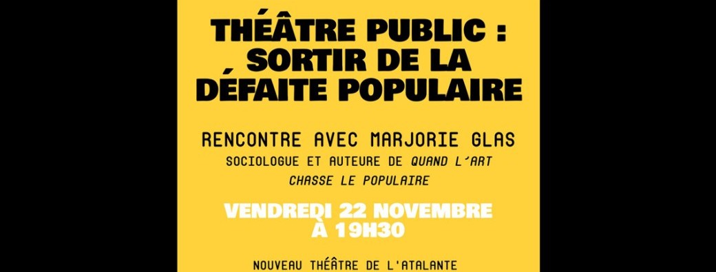 Conférence de Marjorie Glas