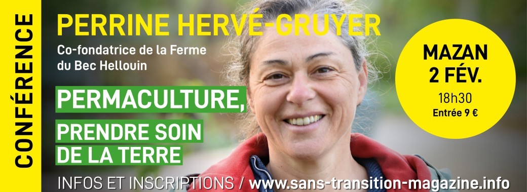 Conférence de Perrine Hervé-Gruyer à la Boiserie de Mazan
