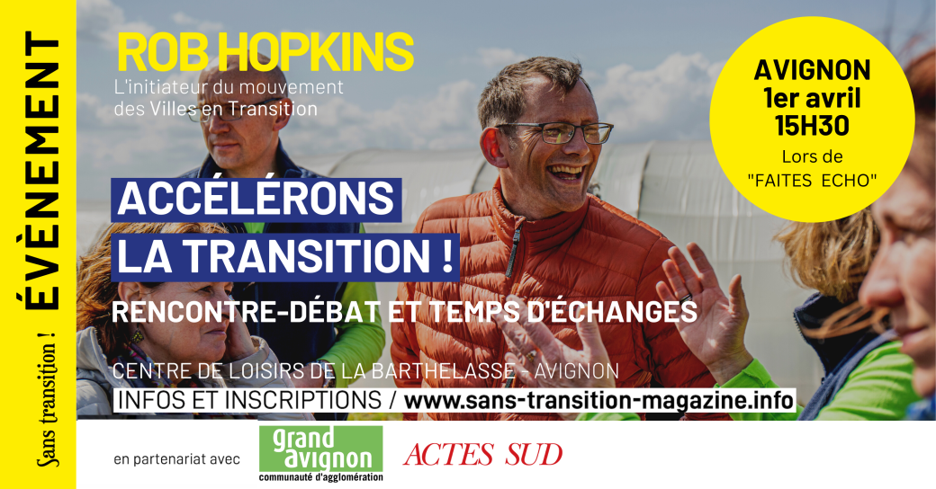 Conférence de Rob Hopkins à Avignon