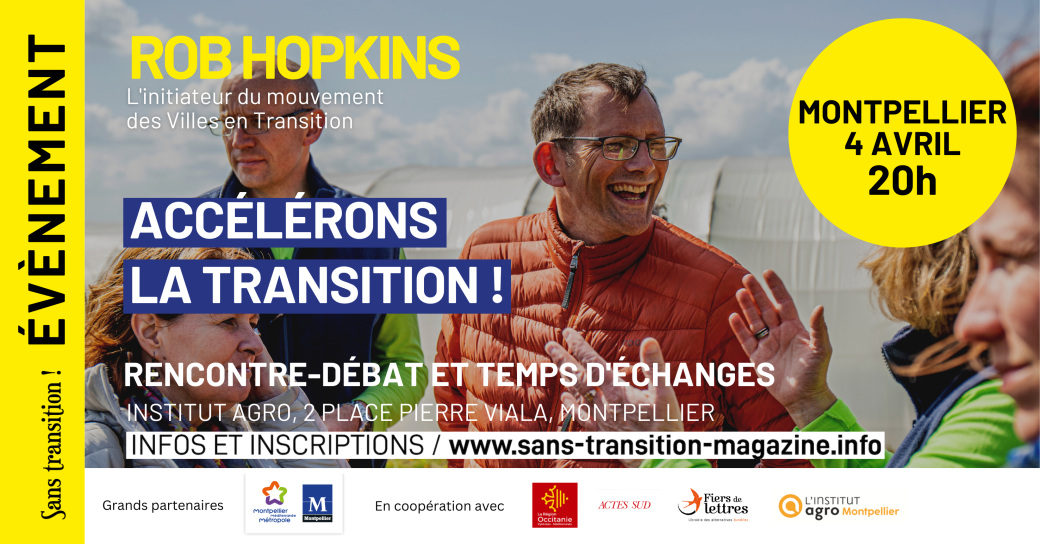 Conférence de Rob Hopkins à Montpellier