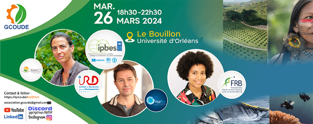 Conférence-débat :  Biodiversité & Ecosystèmes 
