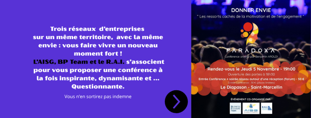 Conférence "Donner envie" 