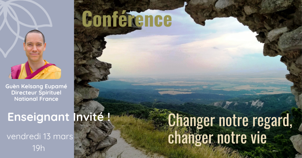 Conférence en présentiel - Changer notre regard, changer notre vie