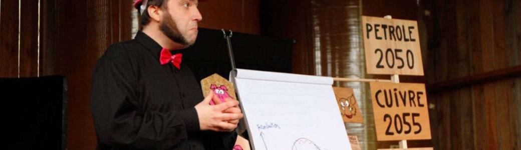 Conférence gesticulée « Le mensonge des 3 petits cochons »